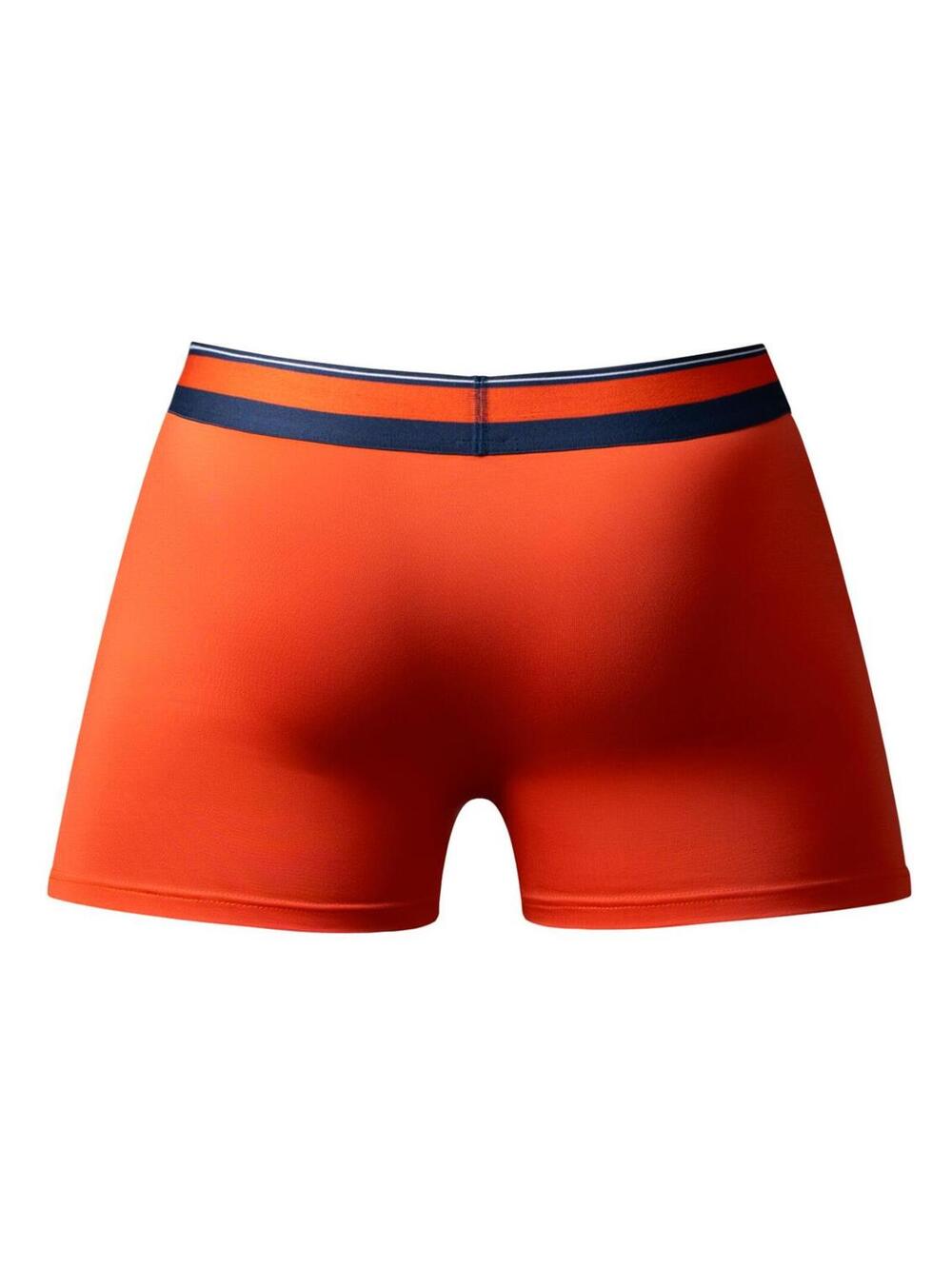 Male Power 160-299 Soo Cumfy Boxer Brief Color Orange - Picture 6 of 8